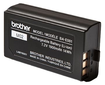 Brother BA-E001 - Drucker-Batterie - 1 x Lithium-Ionen 1900mAh von LumaTech