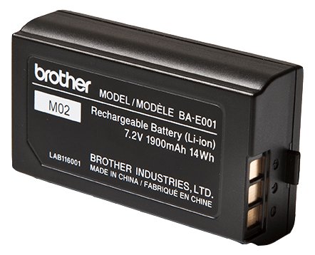 Brother BA-E001 - Drucker-Batterie - 1 x Lithium-Ionen 1900mAh