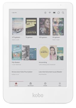 Kobo Clara Colour, 15,2 cm (6"), E-Tinte Kaleido, 1448 x 1072 Pixel, PNG, BMP, TIFF, GIF, JPEG, 16 GB, 512 MB von LumaTech