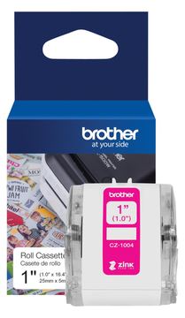 Brother CZ-1004 - Rolle (2,54 cm x 5 m) 1 Rolle(n) Endlosetiketten von LumaTech
