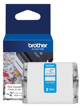 Brother CZ-1005 - Rolle (5 cm x 5 m) 1 Rolle(n) Endlosetiketten von LumaTech