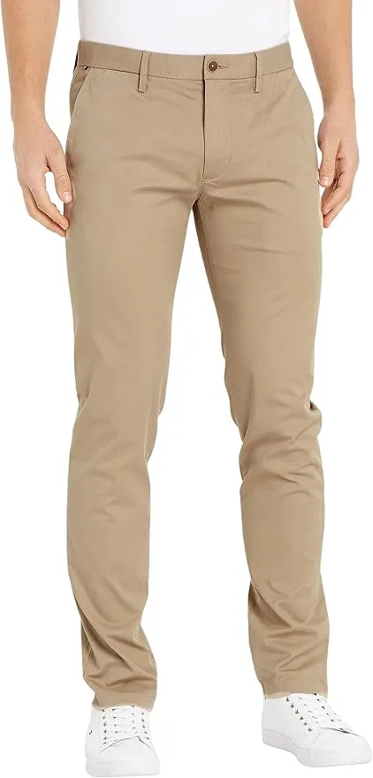 Tommy Hilfiger Herren Hose Core Bleecker 1985 Pima Cotton Chino