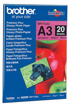 Brother Innobella Premium Plus BP71GA3 - Glänzend - A3 (297 x 420 mm) von LumaTech