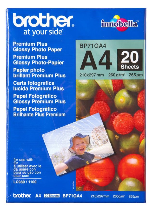Brother Innobella Premium Plus BP71GA4 - Glänzend - A4 (210 x 297 mm)