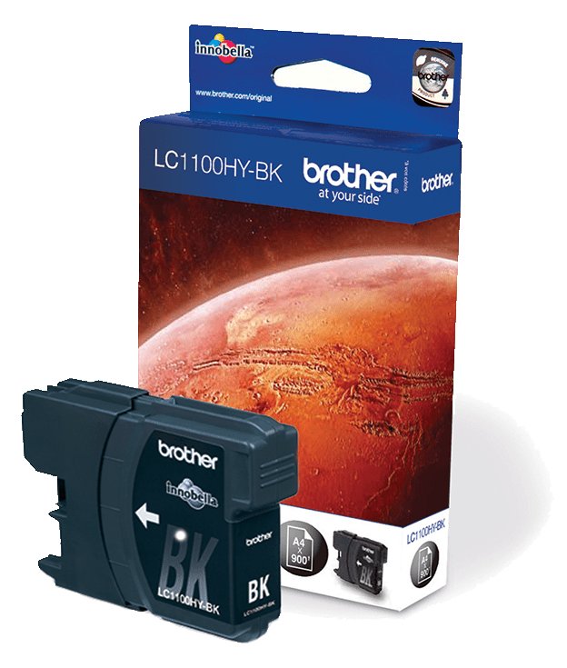 Brother LC1100HYBK - Hohe Ergiebigkeit - Schwarz