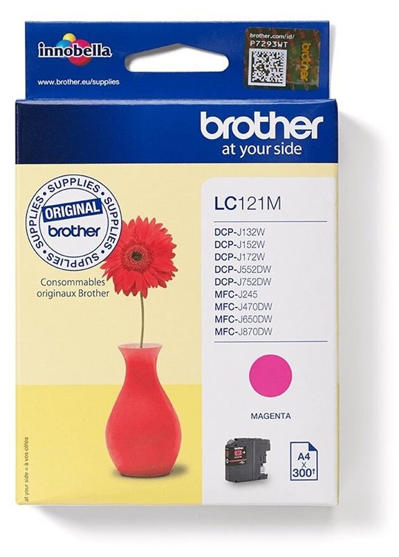 Brother LC121M - Magenta - Original - Tintenpatrone