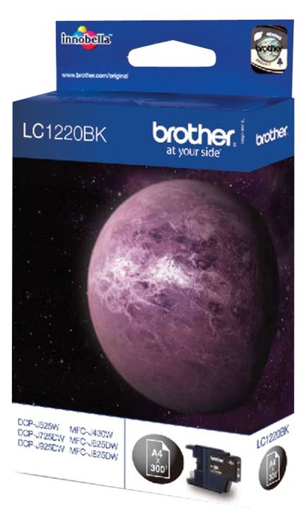 Brother LC1220BK - Schwarz - Original - Tintenpatrone