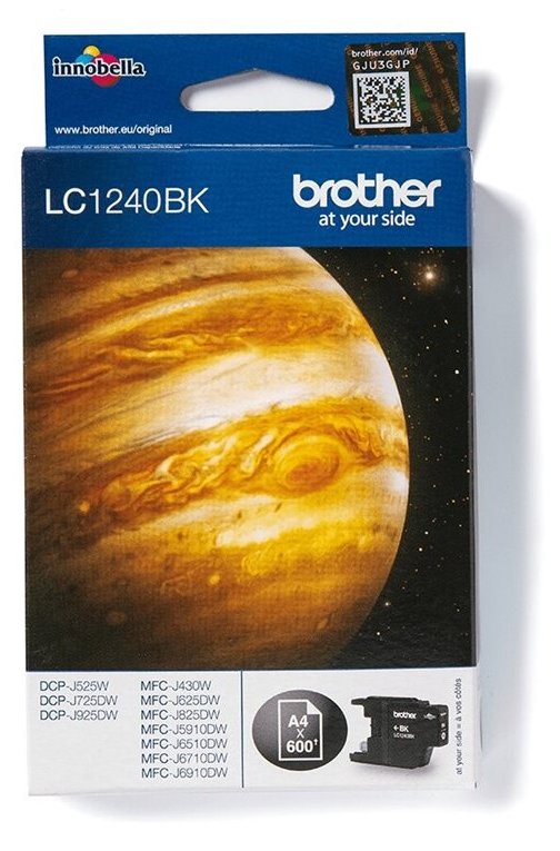 Brother LC1240BK - Schwarz - Original - Tintenpatrone