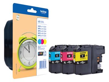 Brother LC125XL Rainbow Pack - Mit hoher Kapazität von LumaTech