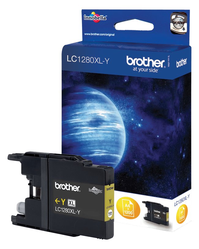 Brother LC1280XLY - Gelb - Original - Tintenpatrone