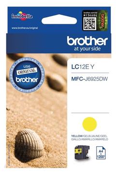 Brother LC12EY - XL-Kapazität - Gelb - Original von LumaTech