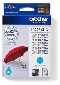 Brother LC225XLC - Cyan - Original - Tintenpatrone von LumaTech