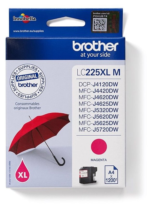Brother LC225XLM - Magenta - Original - Tintenpatrone