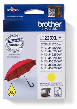 Brother LC225XLY - Gelb - Original - Tintenpatrone von LumaTech
