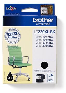 Brother LC229XLBK - Schwarz - Original - Tintenpatrone von LumaTech