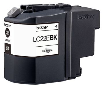 Brother LC22EBK - Sehr hohe Ergiebigkeit - Schwarz von LumaTech