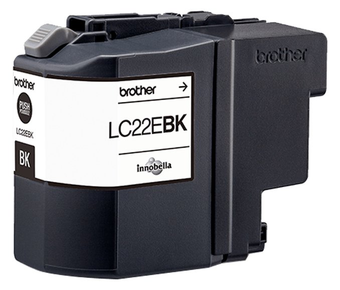 Brother LC22EBK - Sehr hohe Ergiebigkeit - Schwarz