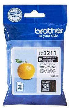 Brother LC3211BK - Schwarz - Original - Tintenpatrone von LumaTech