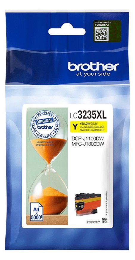 Brother LC3235XLY - Hohe Ergiebigkeit - Gelb