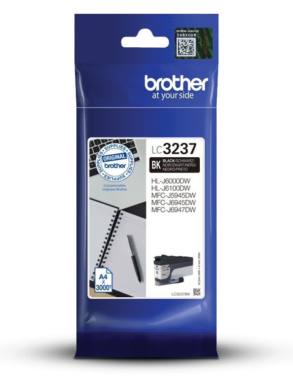 Brother LC3237BK - Schwarz - original - Tintenpatrone