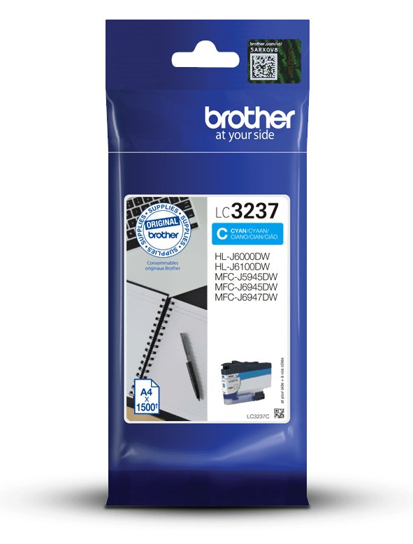 Brother LC3237C - Cyan - original - Tintenpatrone