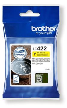 Brother LC422Y - Gelb - original - Tintenpatrone von LumaTech