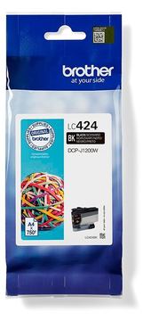 Brother LC424BK - Schwarz - original - Tintenpatrone von LumaTech