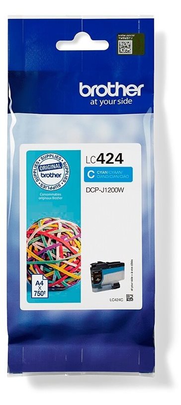 Brother LC424C - Cyan - original - Tintenpatrone