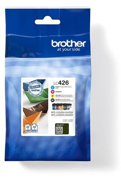 Brother LC426 - 4er-Pack - Schwarz, Gelb, Cyan, Magenta von LumaTech