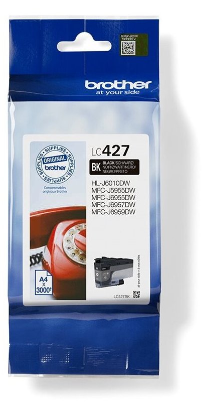 Brother LC427BK - Schwarz - original - Tintenpatrone