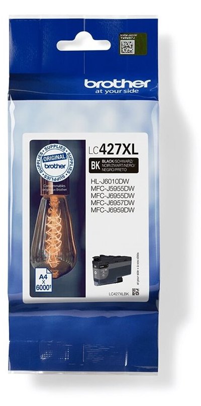 Brother LC427XLBK - Mit hoher Kapazität - Schwarz
