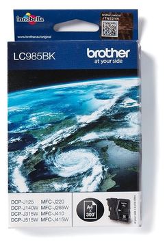 Brother LC985BK - Schwarz - Original - Tintenpatrone von LumaTech