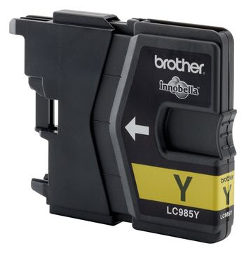 Brother LC985Y - Gelb - Original - Blister mit akustischem/elektromagnetischem Alarm von LumaTech