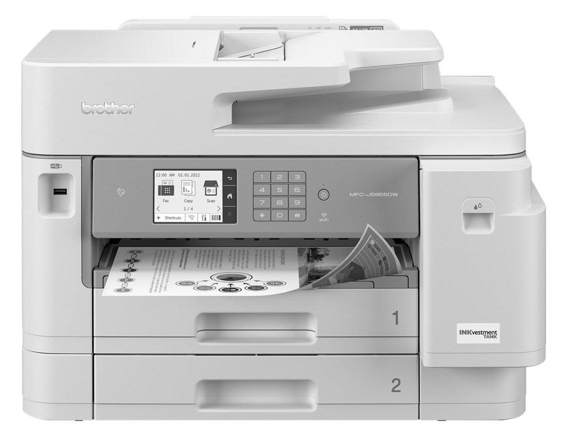 Brother MFC-J5955DW - Multifunktionsdrucker - Farbe - Tintenstrahl - A3/Ledger (Medien)