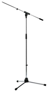 König & Meyer 21060-300-02 - Gerader Mikrofonständer - Stativ-Basis - Chrom - Stahl - 3/8 Zoll - 92,5 cm von LumaTech