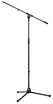 König & Meyer 21060-300-55 - Gerader Mikrofonständer - Stativ-Basis - Schwarz - Stahl - 3/8" - 92,5 cm von LumaTech