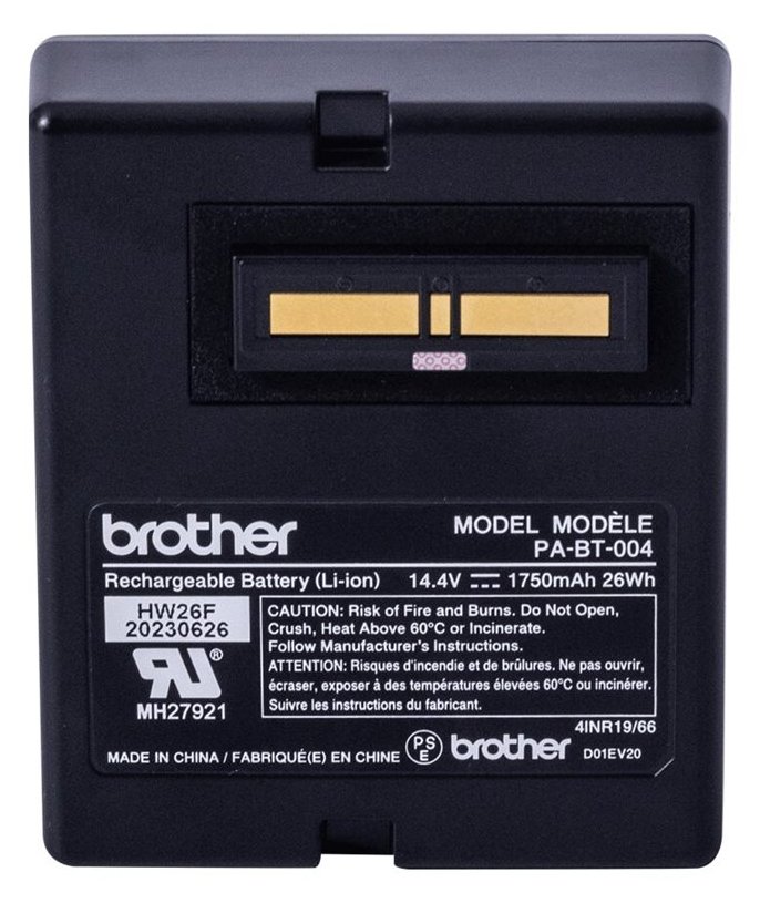 Brother PA-BT-004 - Drucker-Batterie - rechargeable