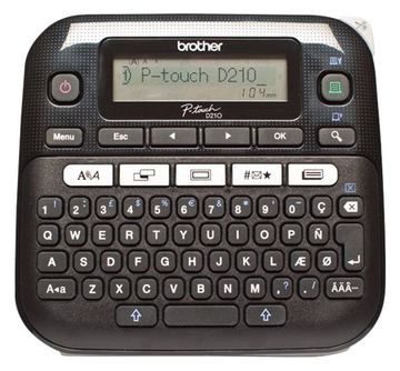 Brother P-Touch PT-D210 - Beschriftungsgerät - s/w - Thermotransfer - Rolle (1,2 cm) von LumaTech