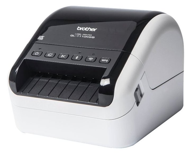 Brother QL-1110NWBC - DK - Direkt Wärme - 300 x 300 DPI - 110 mm/sek - Verkabelt & Kabellos - Schwarz - Weiß