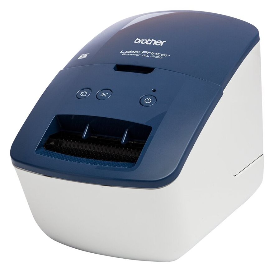 Brother QL-600B - Etikettendrucker - Thermodirekt - Rolle (6,2 cm)