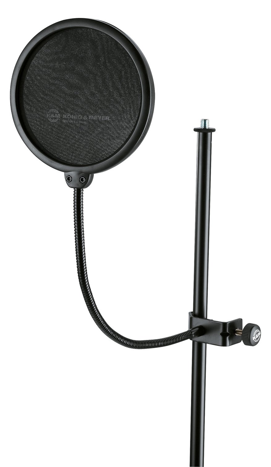 König & Meyer 23956 - Schwarz - 13 cm - 330 mm - 220 g