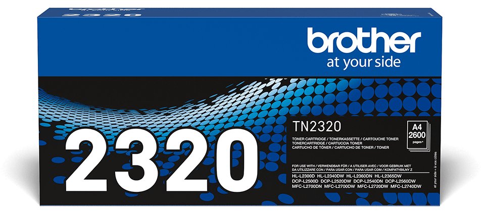 Brother TN2320 - Schwarz - Original - Tonerpatrone