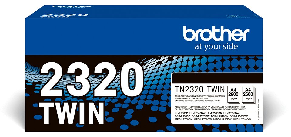 Brother TN2320 TWIN - 2er-Pack - Hohe Ergiebigkeit