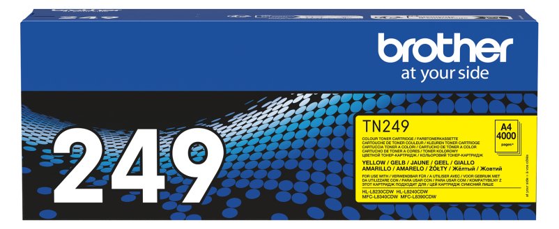 Brother TN249Y - Sehr hohe Ergiebigkeit - Gelb