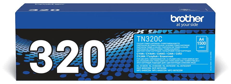 Brother TN320C - Cyan - Original - Tonerpatrone