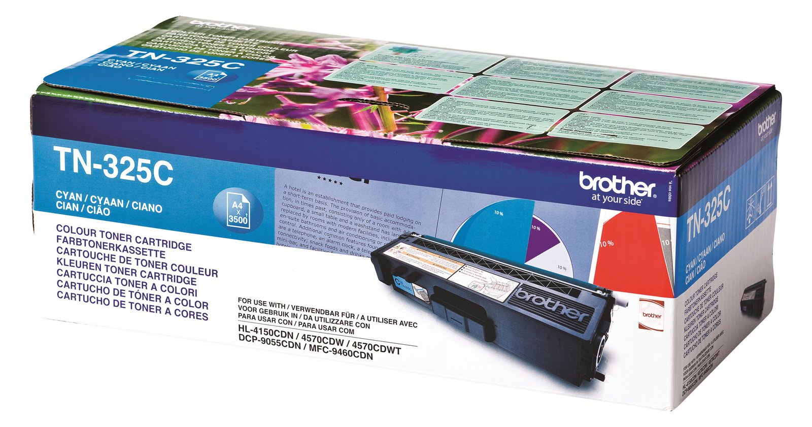 Brother TN325C - Cyan - Original - Tonerpatrone