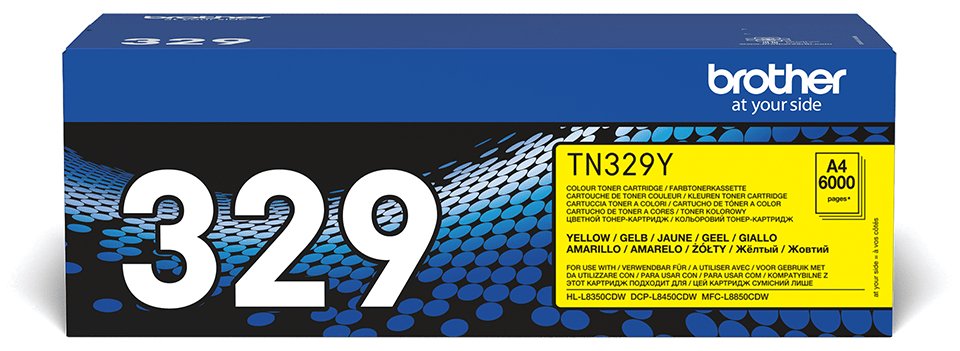 Brother TN329Y - Gelb - Original - Tonerpatrone