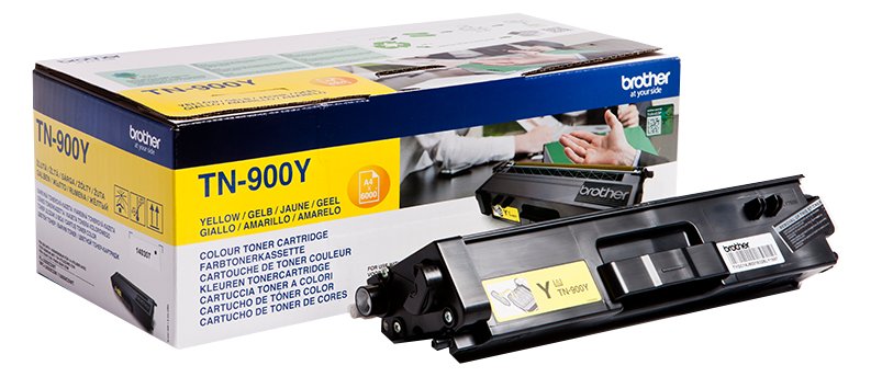 Brother TN900y - Gelb - original - Tonerpatrone