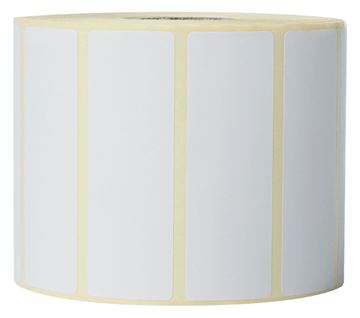 Brother Weiß - 76 x 26 mm 15200 Etikett(en) (8 Rolle(n) von LumaTech
