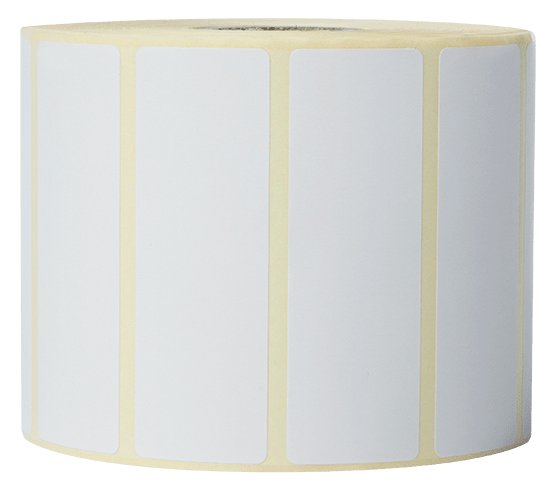 Brother Weiß - 76 x 26 mm 15200 Etikett(en) (8 Rolle(n)